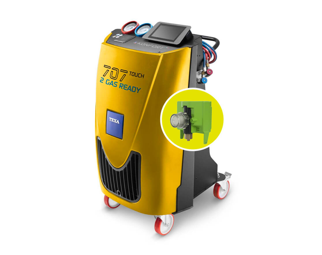 Texa Konfort 707 TOUCH RID - R134a