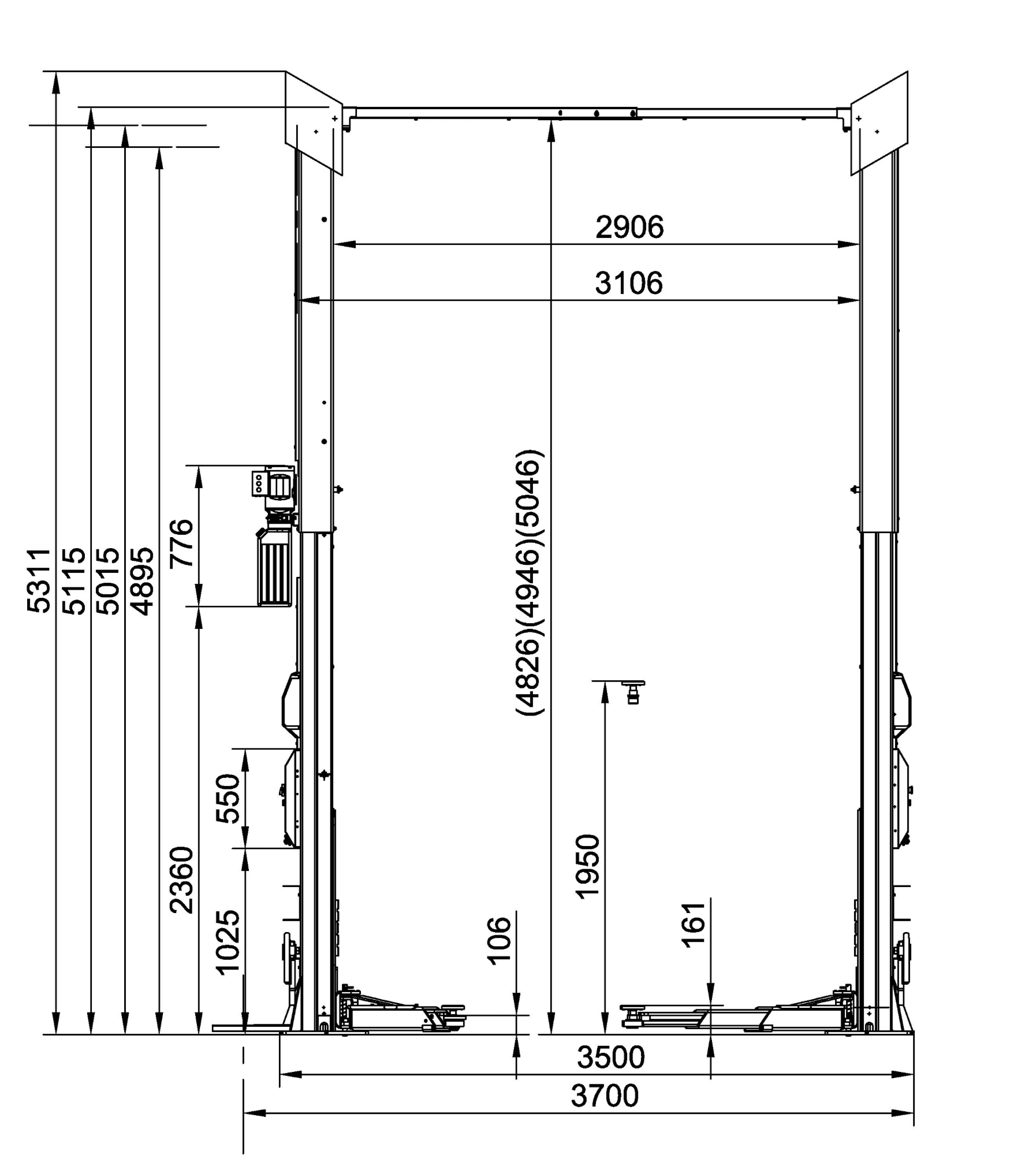 ATH Comfort Lift 2.55XL - 5500kg - Slika 3