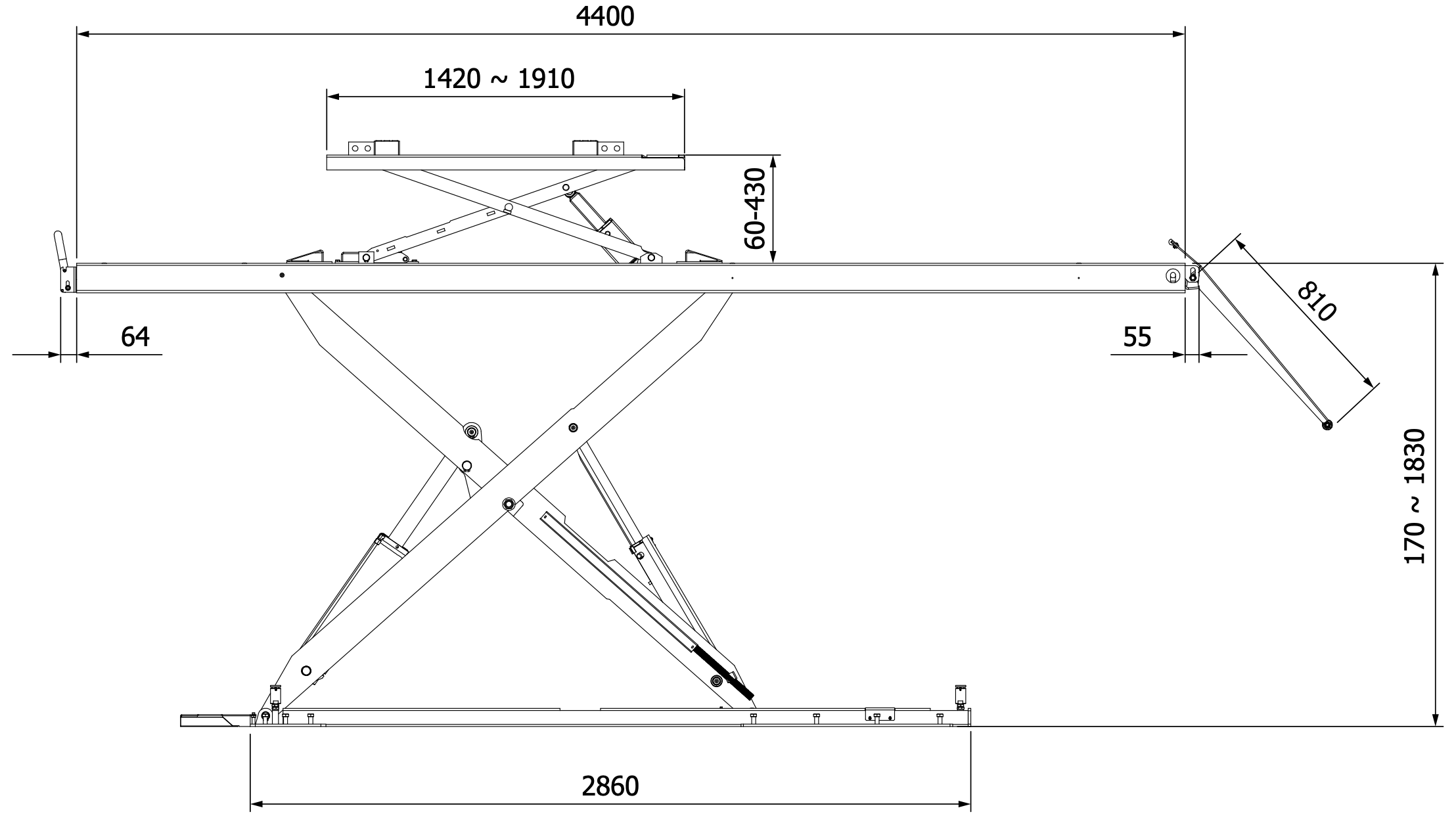 ATH Cross Lift 35 OG - 3500kg - Slika 2