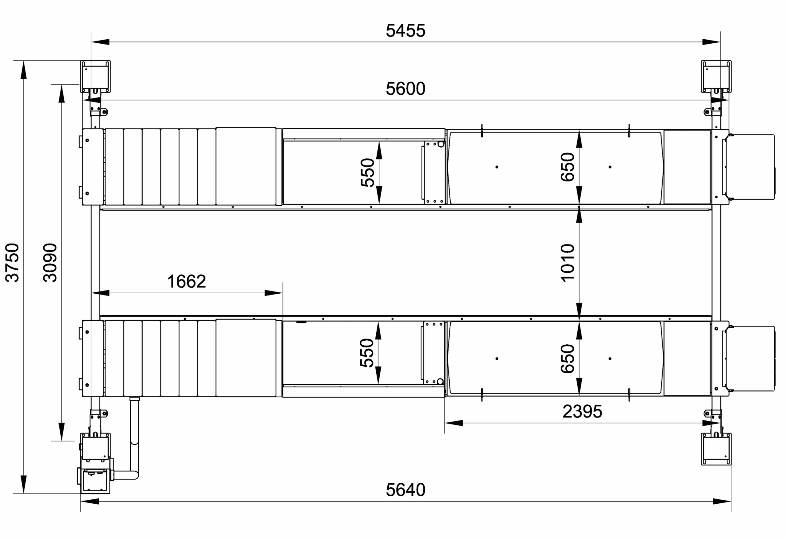 ATH Four Lift 55HAP - 5500kg - Slika 3