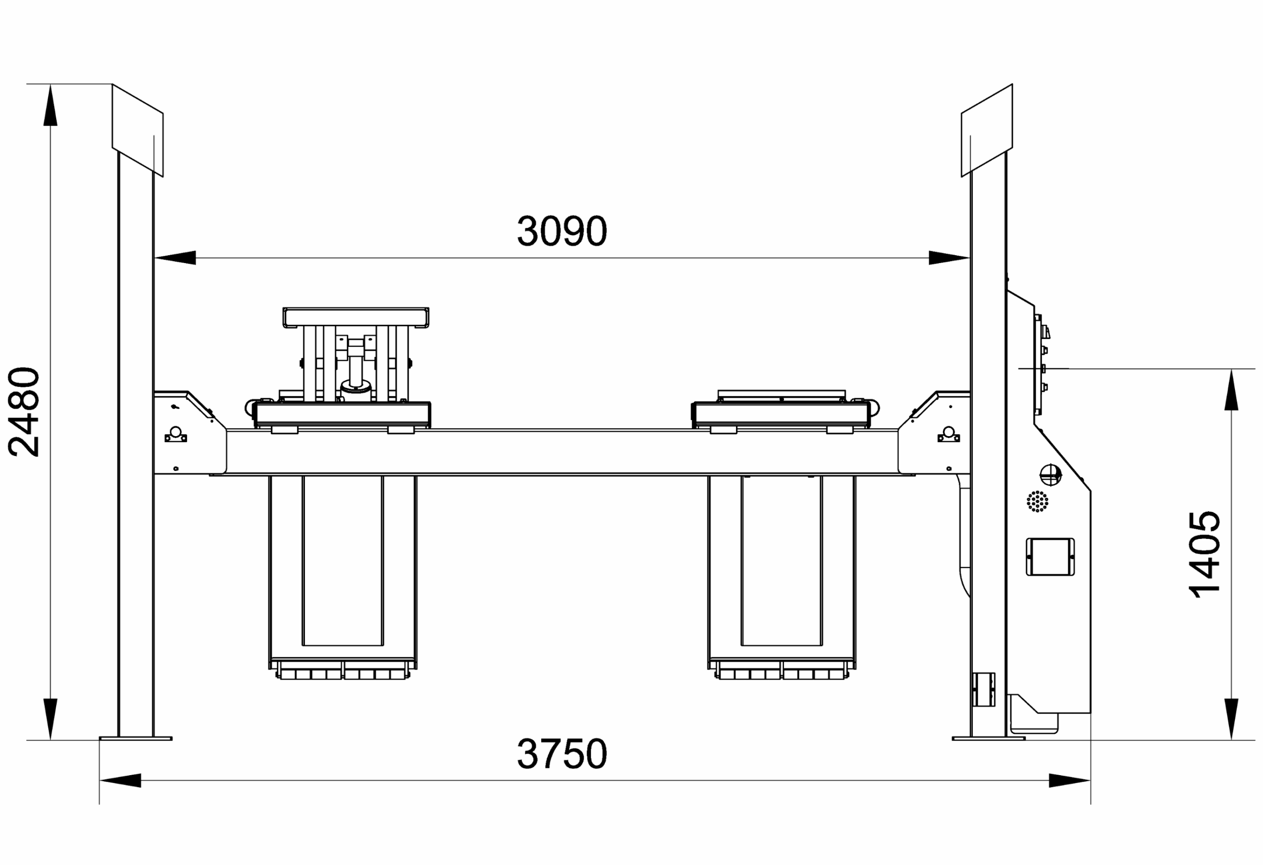 ATH Four Lift 55HAP - 5500kg - Slika 2