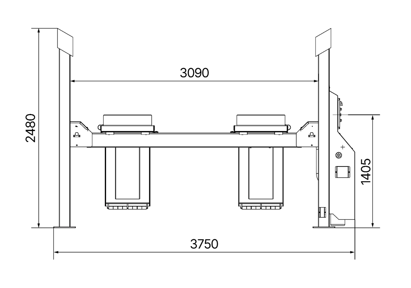ATH Four Lift 55P - 5500kg - Slika 4