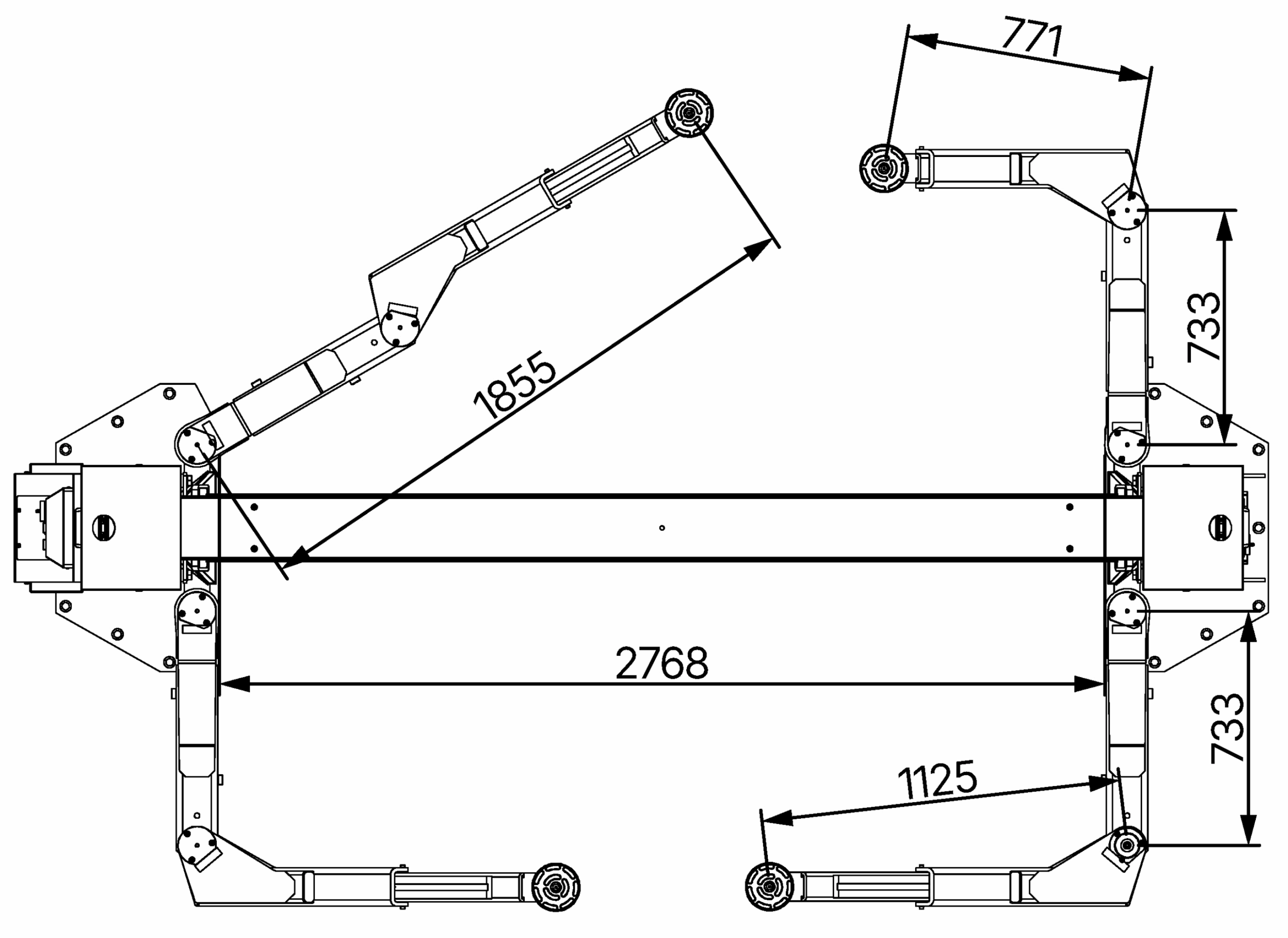 ATH Matrix Lift 2.75XL - 7500kg - Slika 2