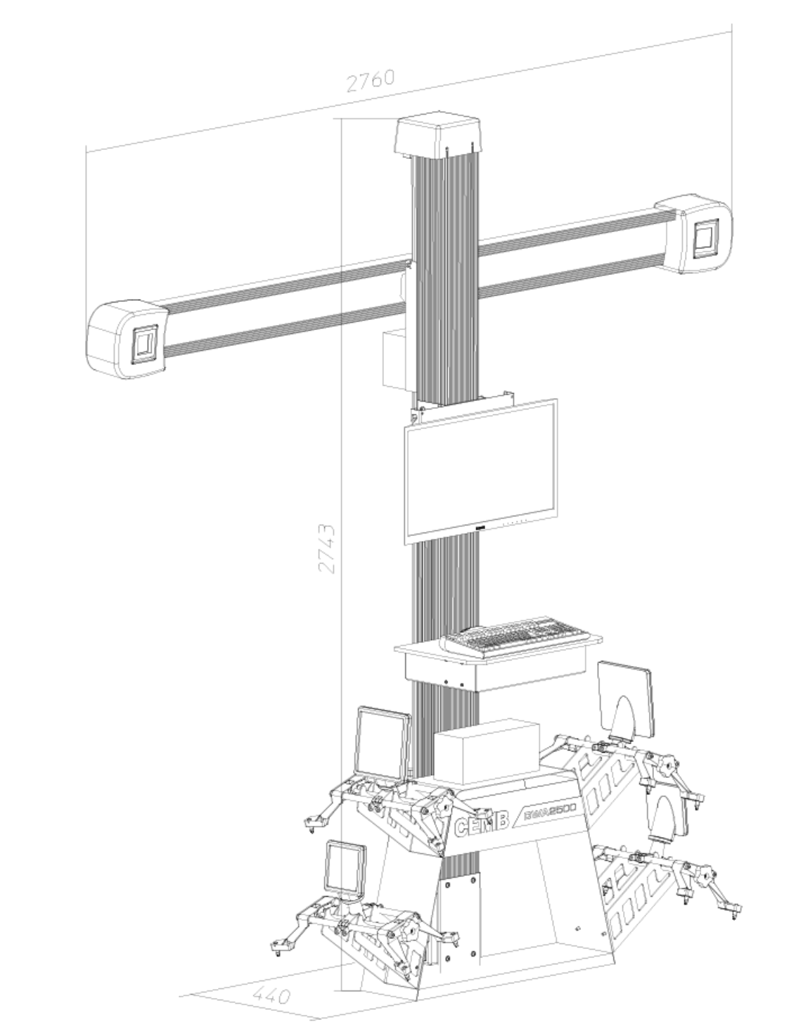 CEMB DWA3500PIT HD 3-point - Slika 4