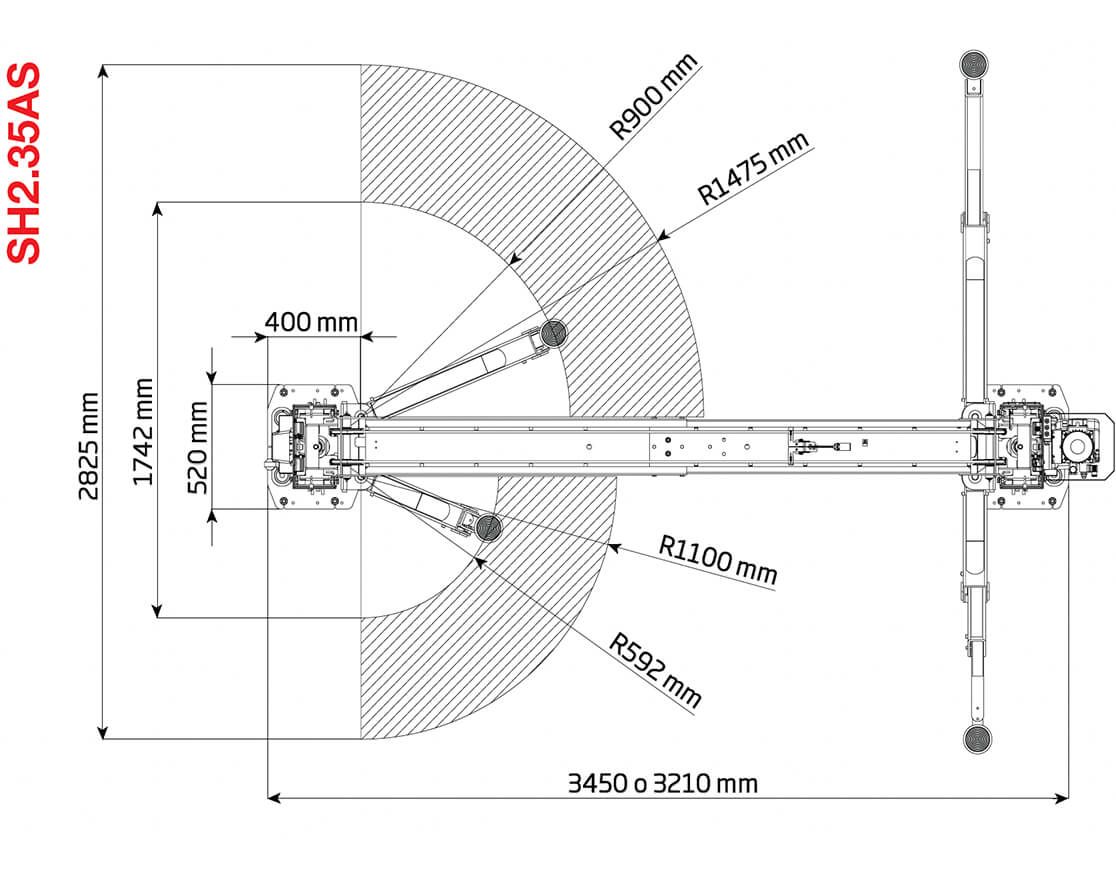 CEMB SH 2.35AS - 3500kg - Slika 2