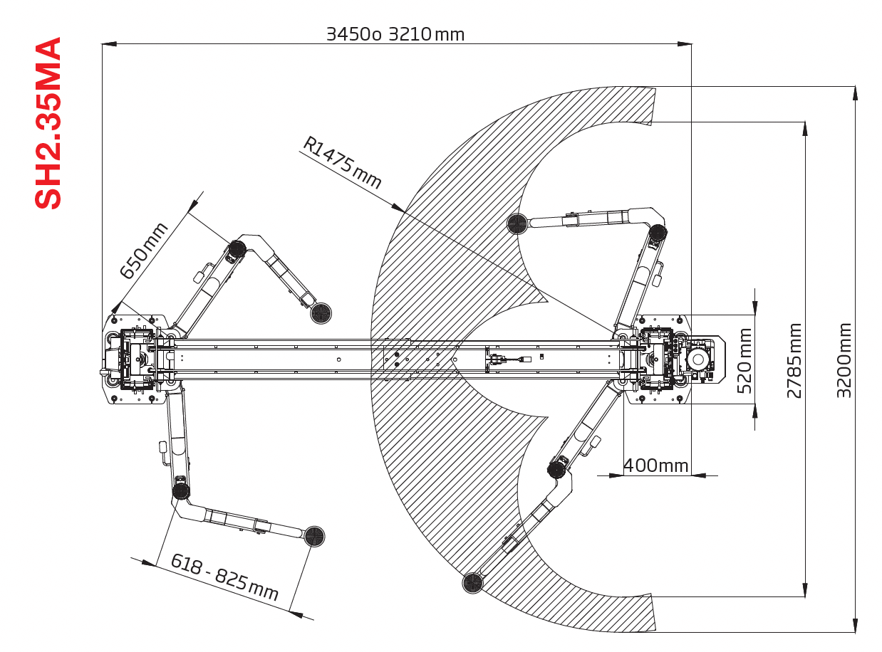 CEMB SH 2.35MA– 3500kg - Slika 3