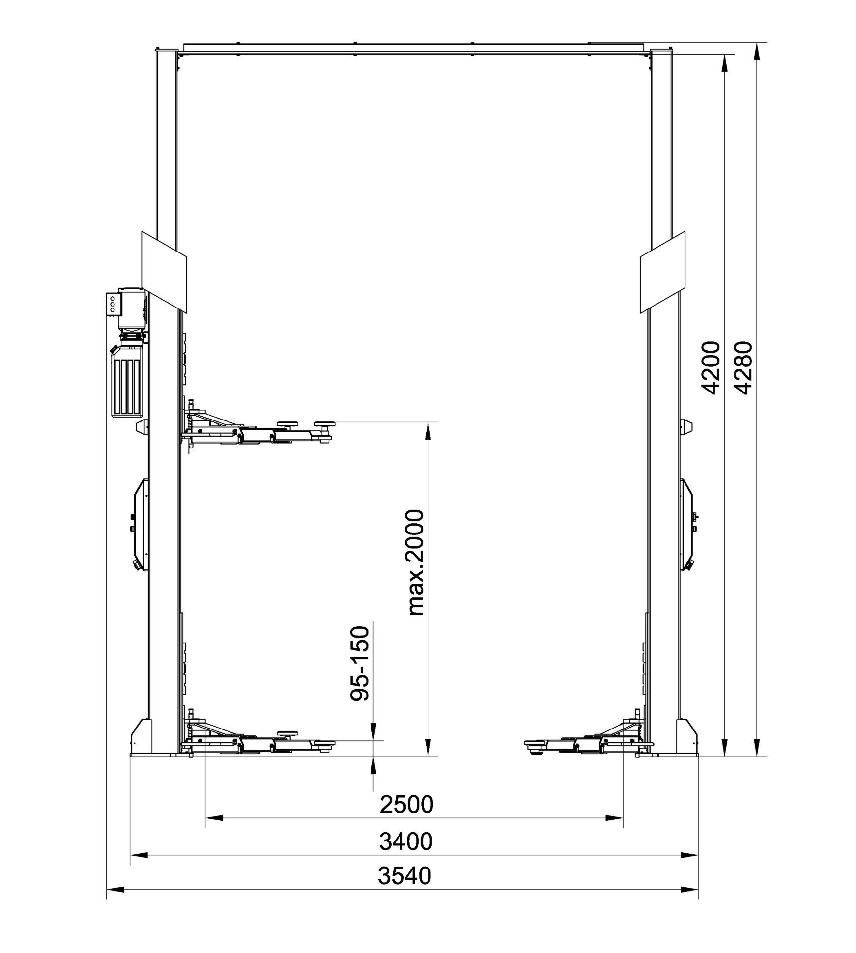 ATH Comfort Lift 2.40XL - Slika 3