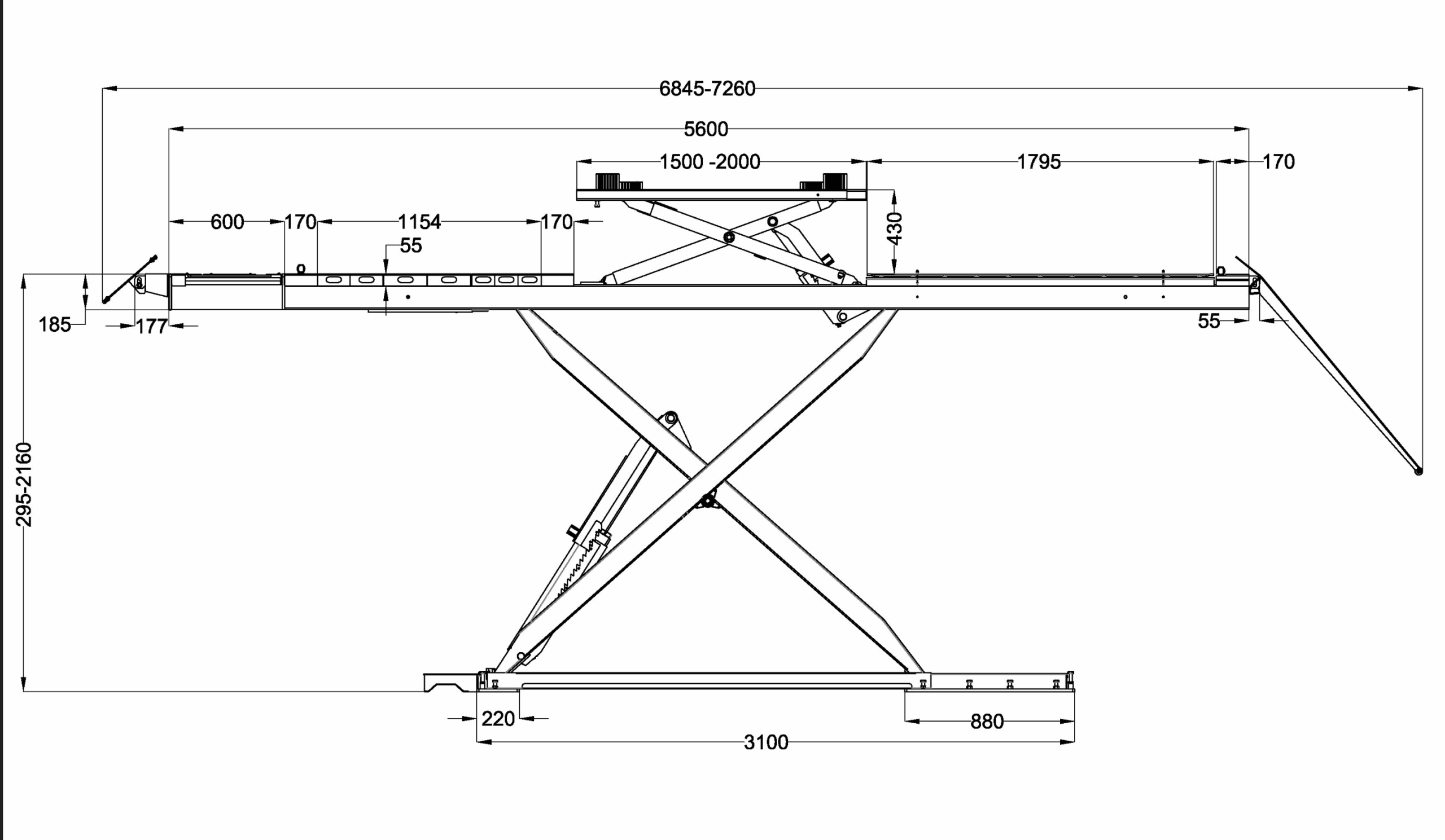 ATH Cross Lift 40 Plus OGA - 4000kg - Slika 2