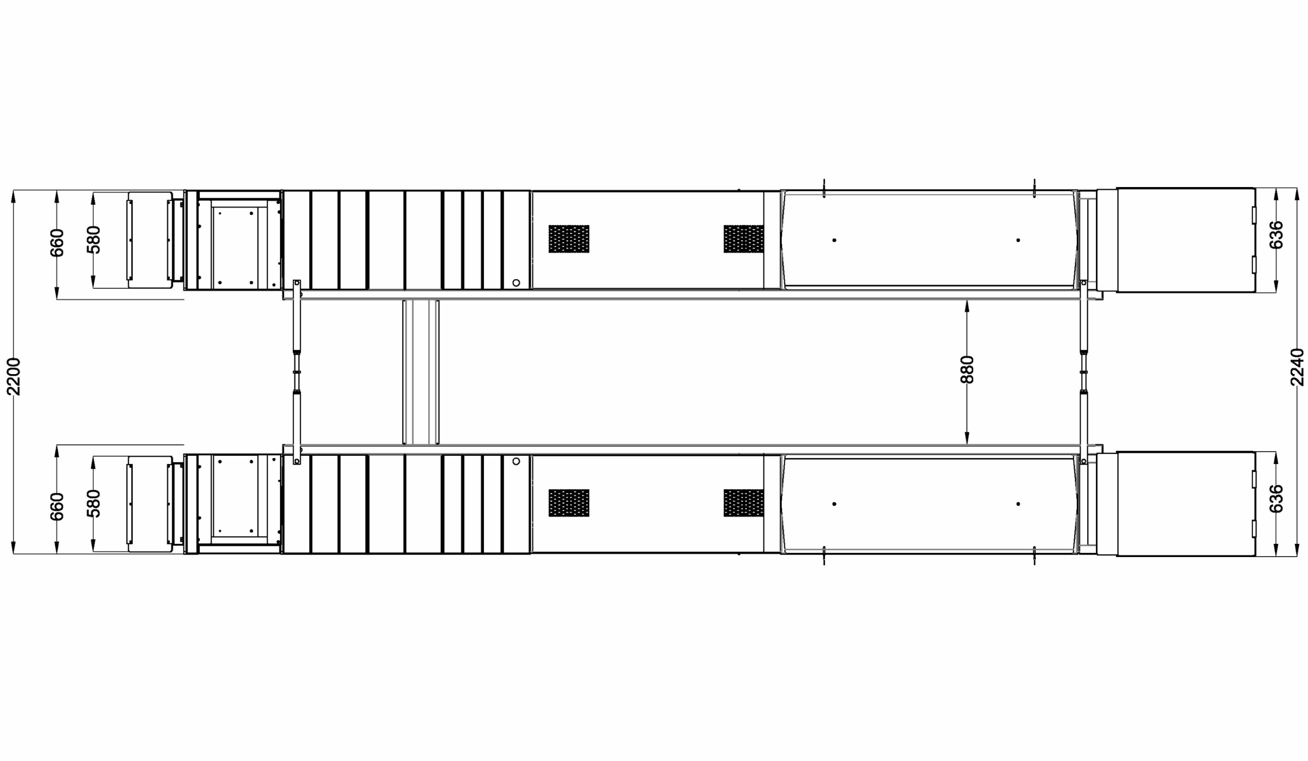 ATH Cross Lift 40 Plus OGA - 4000kg - Slika 3
