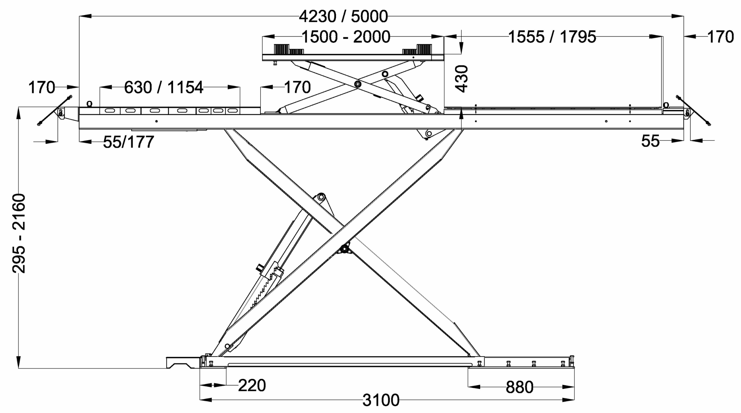 ATH Cross Lift 40 UGA - 4000kg - Slika 3