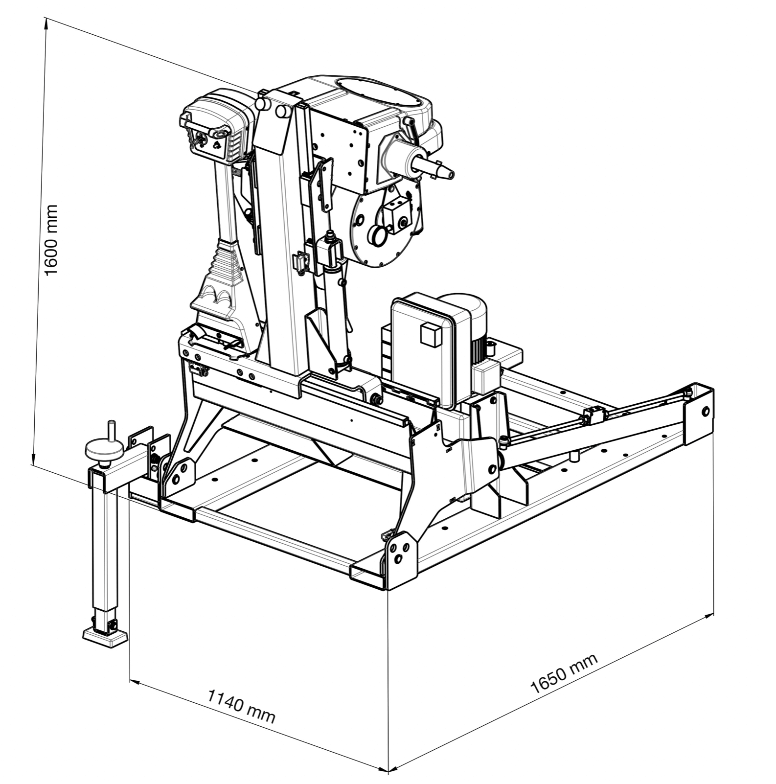 CEMB SM26 mobilna montirka - Slika 3