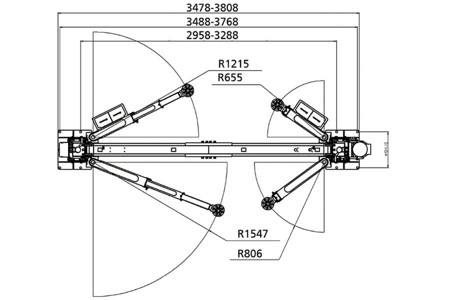 Rondo Lift 2.45KC - 4500kg - 220V - Slika 3