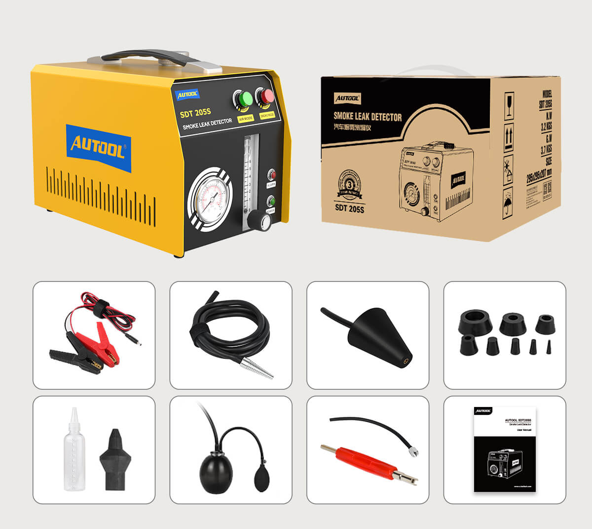 AuTool SDT205S testiranje dimom - Slika 8