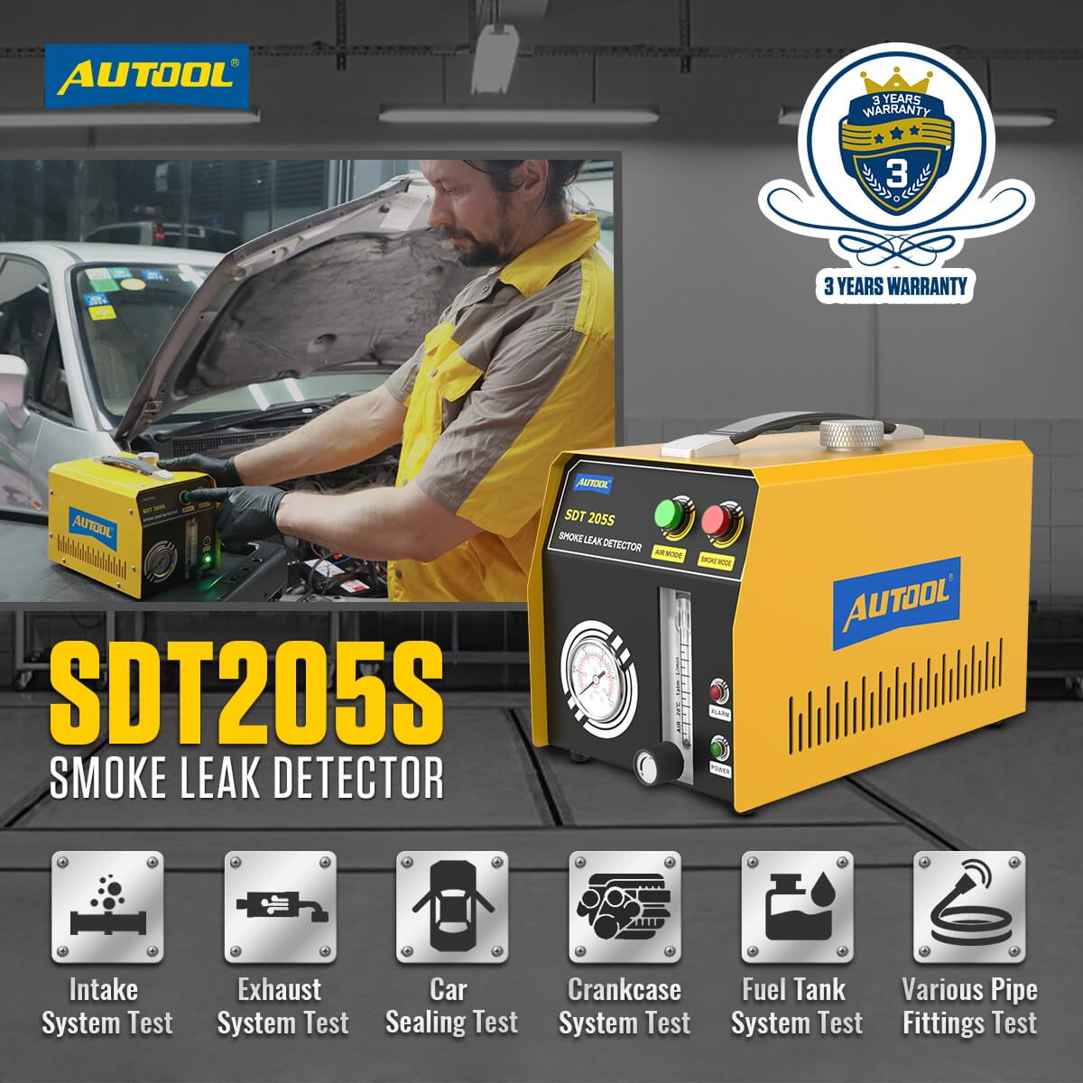 AuTool SDT205S testiranje dimom - Slika 3