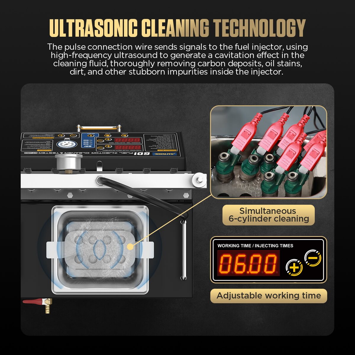 AuTool CT450 tester i čistać injektora - Slika 13