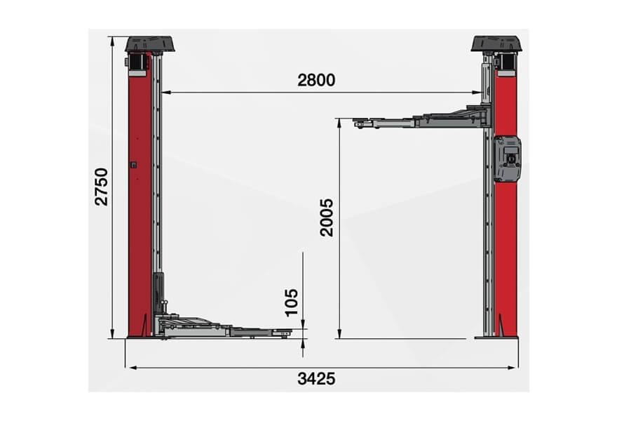 Mondolfo Ferro TITAN P 250-EC - 5000kg - Slika 3