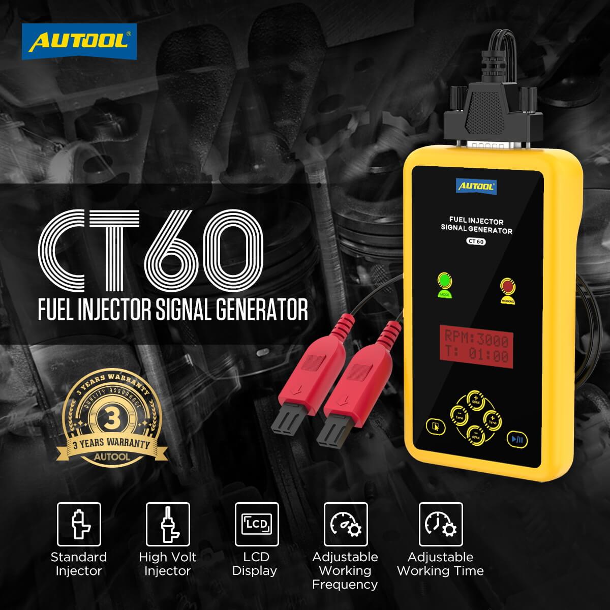 AuTool CT60 generator signala za injektore - Slika 11