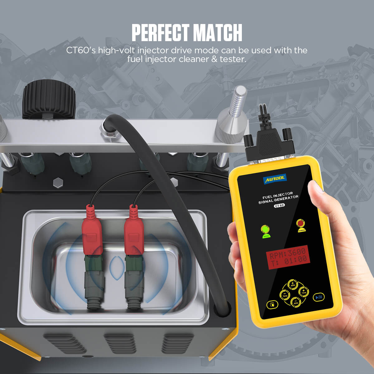 AuTool CT60 generator signala za injektore - Slika 8
