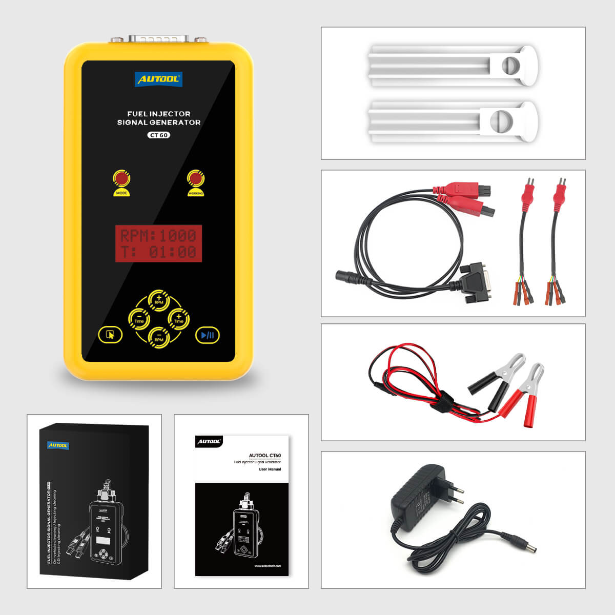 AuTool CT60 generator signala za injektore - Slika 10