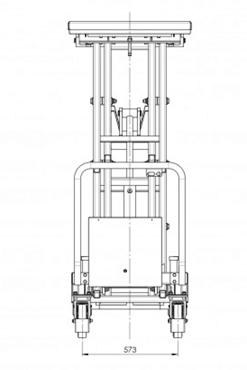 Govoni GO2000TR-E - 2000kg - Slika 2