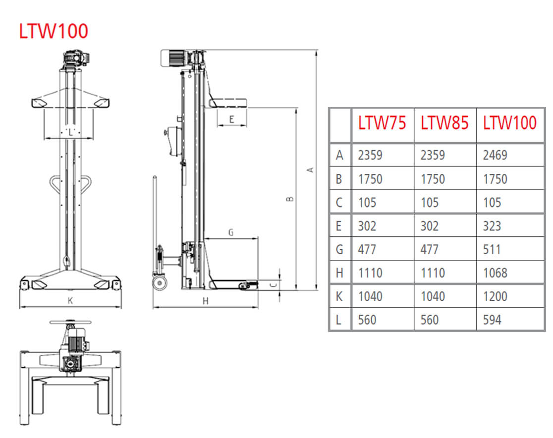 Werther LTW 100 4C+4 – 40 tona - Slika 2
