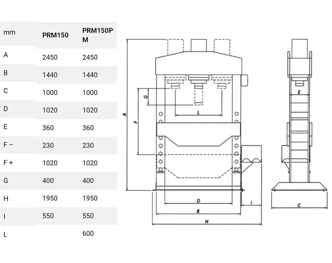 Werther PRM150 - 150 tona - Slika 2