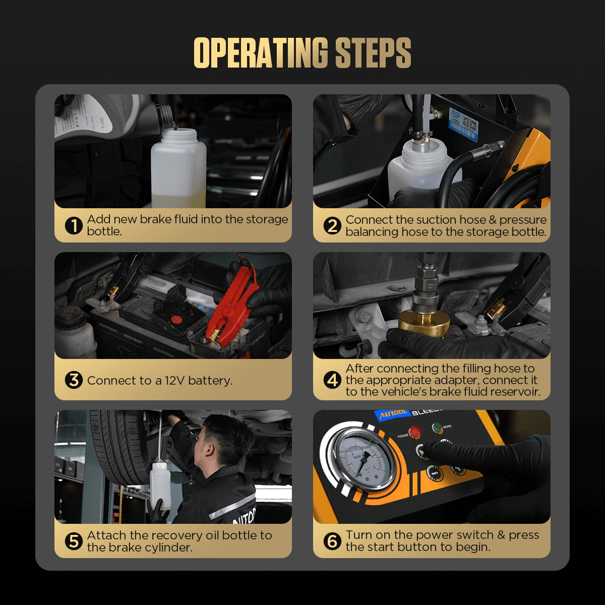 AuTool AST612 zamjena kočione tekućine - Slika 8