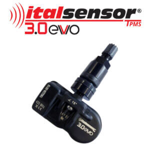 ItalSenzor EVO 3.0 - IT230B TPMS ventil – Aluminij crni