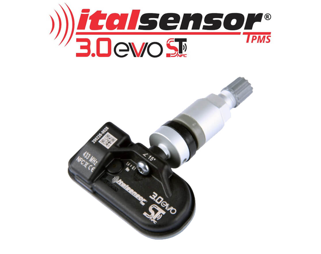 ItalSenzor EVO 3.0 –ST230 TPMS ventil – Aluminij