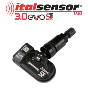 ItalSenzor EVO 3.0 –ST230B TPMS ventil – Aluminij crni