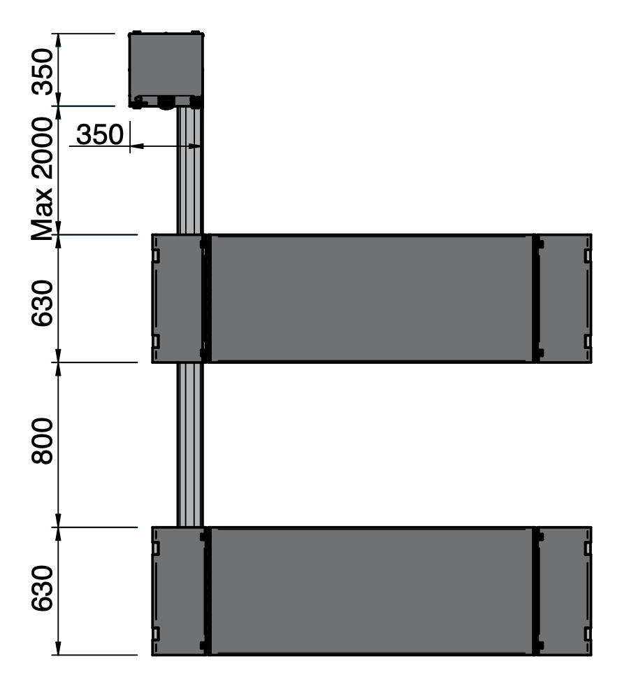 MF Titan X3000FS - 3000kg ugradnja na pod - Slika 3