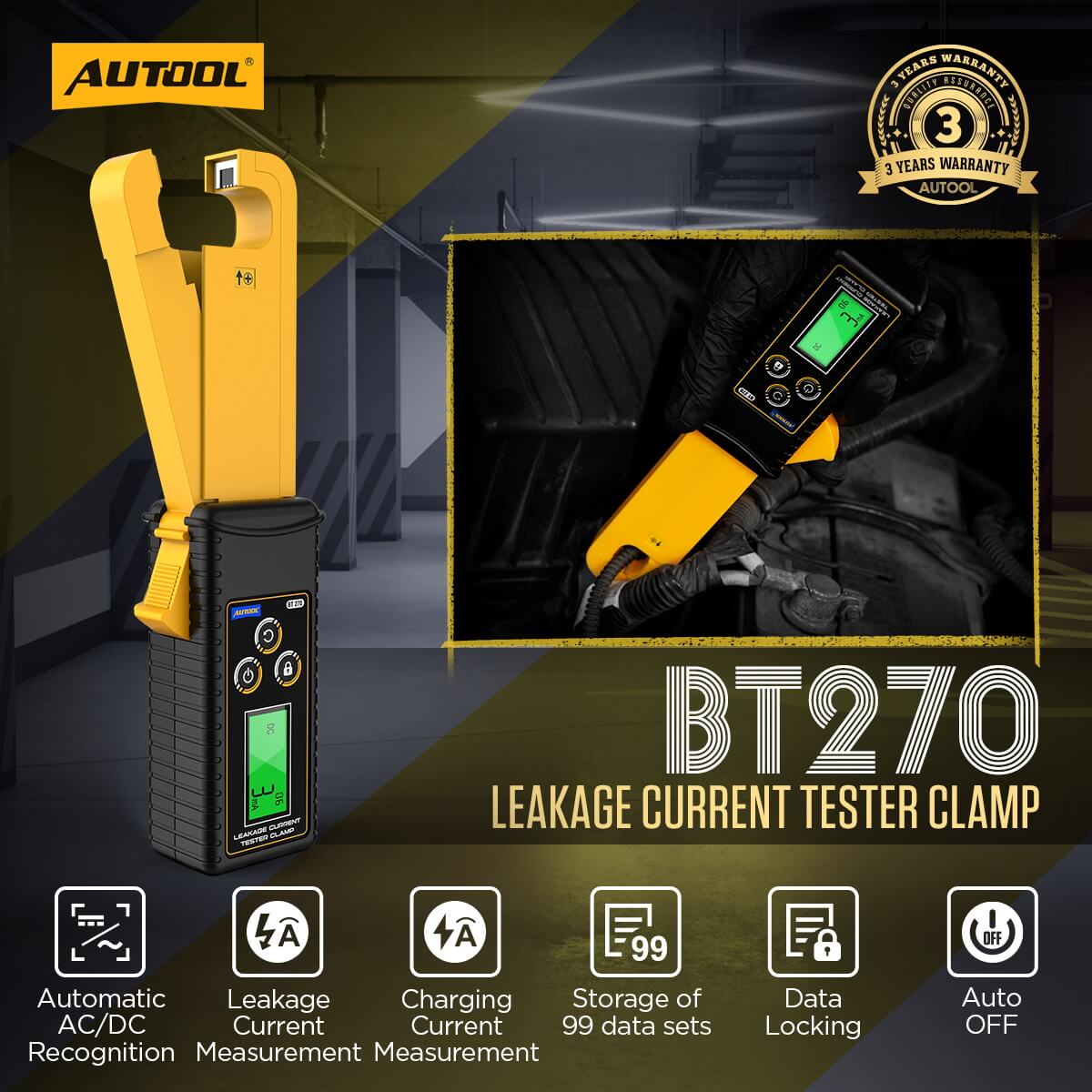 AuTool BT270 strujna kliješta - Slika 8