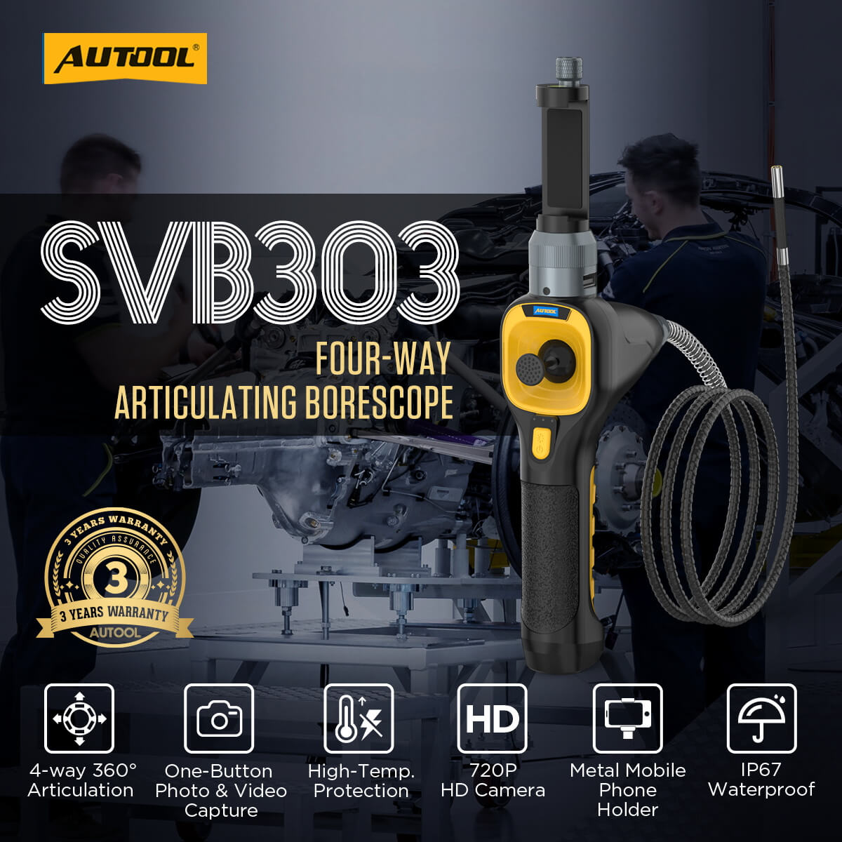 AuTool SVB303 videskop - Slika 3