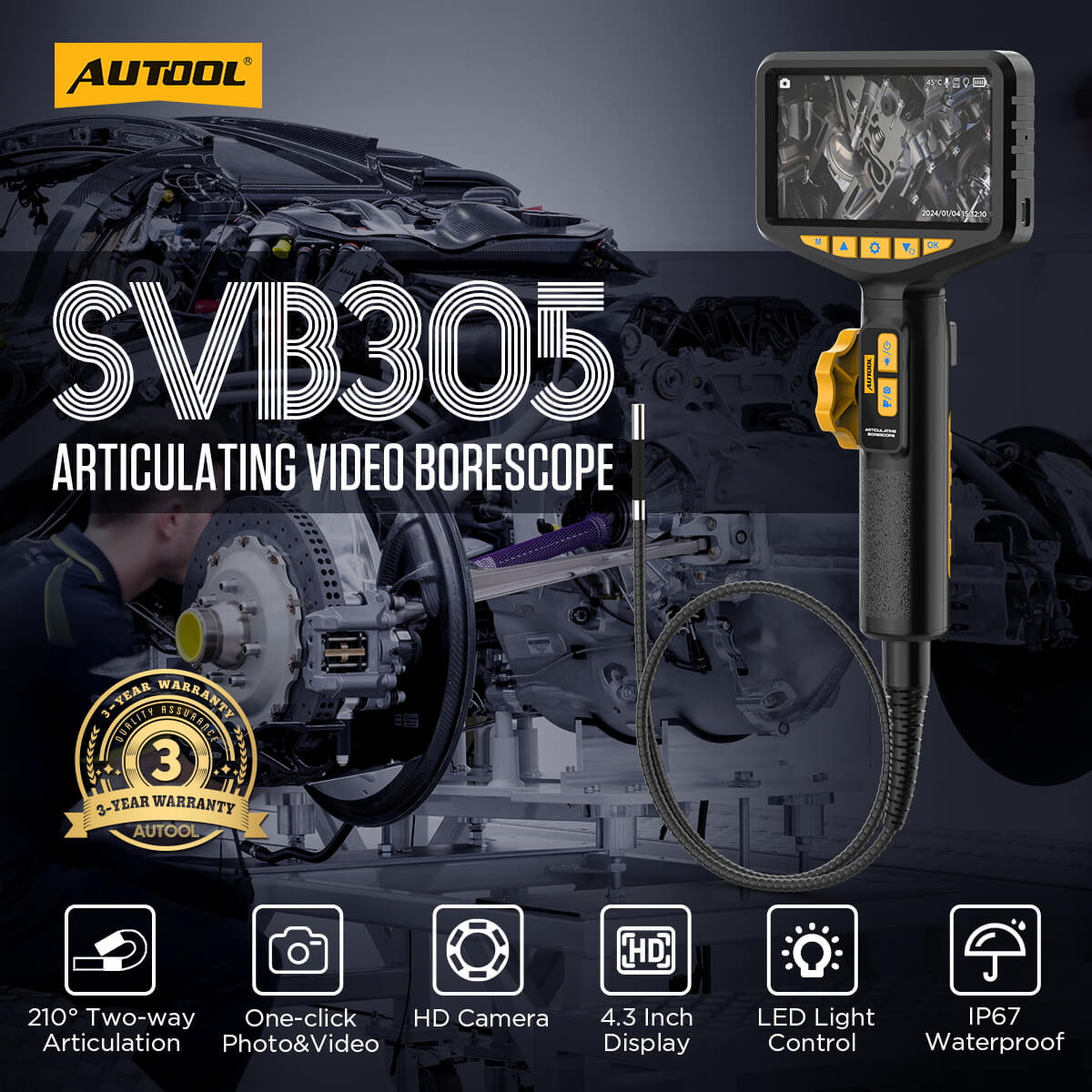 AuTool SVB305 videskop - Slika 12