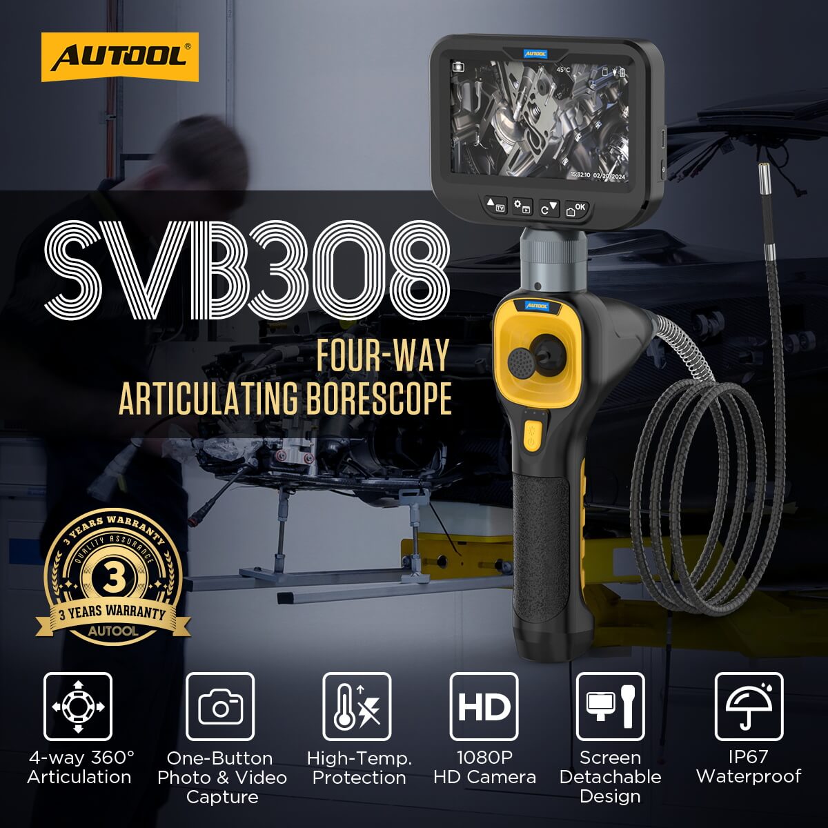 AuTool SVB308 videskop - Slika 11