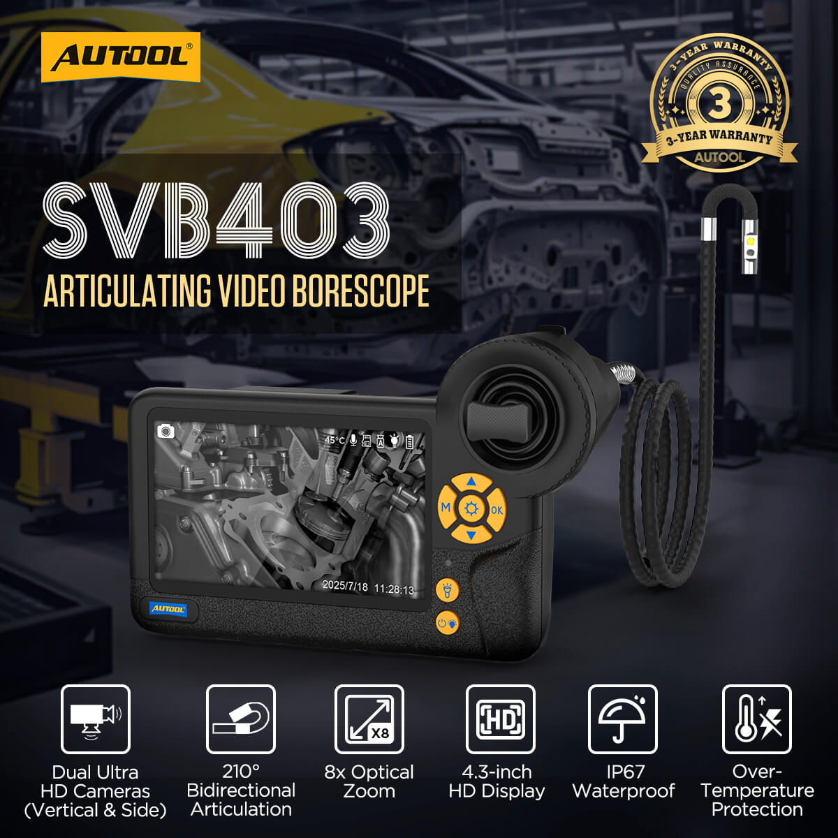 AuTool SVB403 videoskop - Slika 12