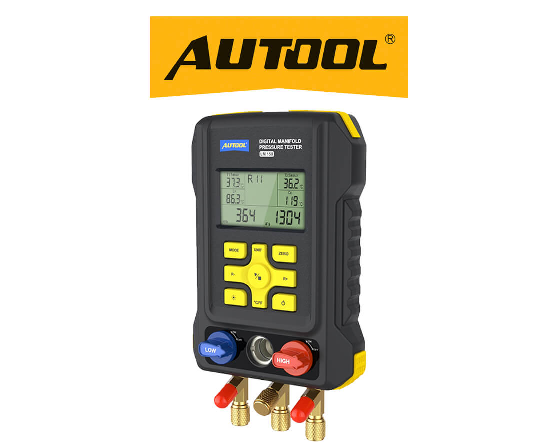 AuTool LM150 digitalna grupa manometara