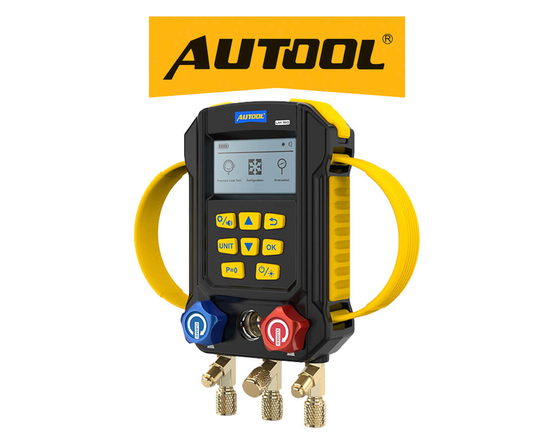 AuTool LM160 digitalna grupa manometara