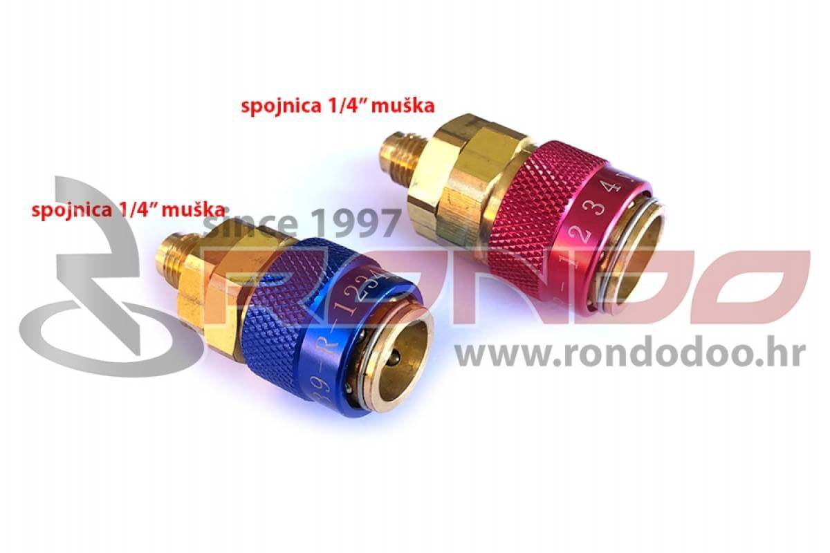 Rondo 13.023HYF+LYF set za R1234yf plin na 1/4" spojnicu