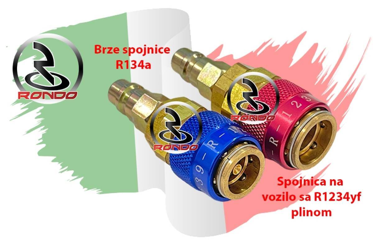 Rondo 13.246SET adapteri R134a na R1234yf
