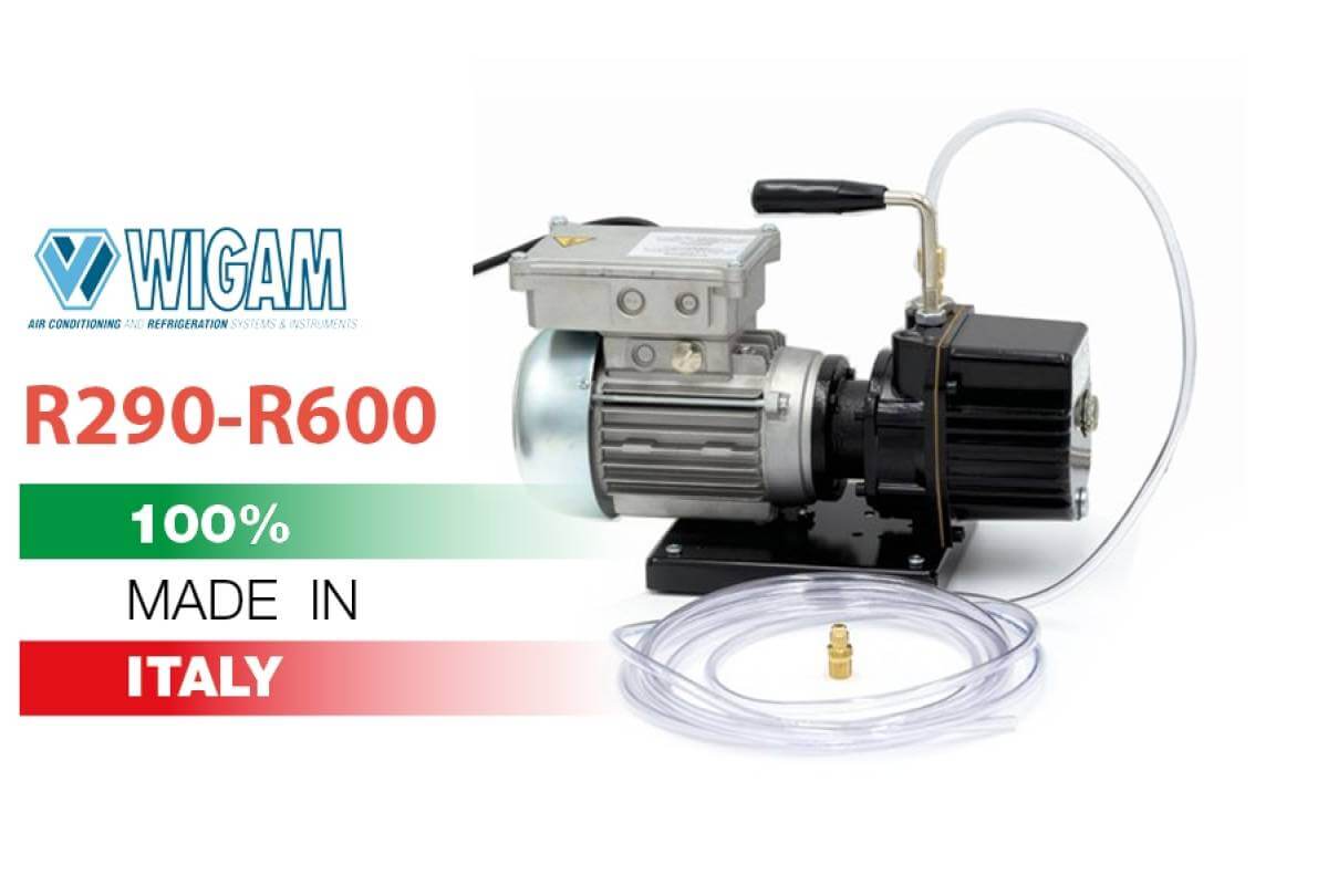 Wigam RS3D-EX vakum pumpa R290,R600 ATEX 46 lit/min