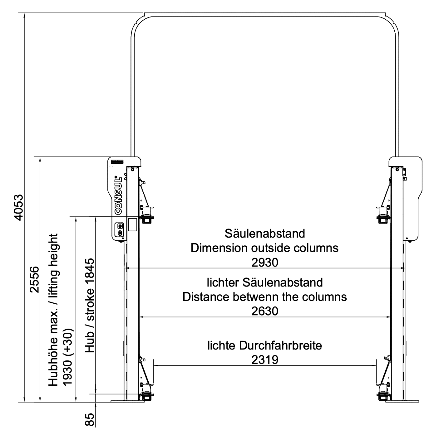 Consul Premium EL® 2.30 - 3000kg - Slika 3