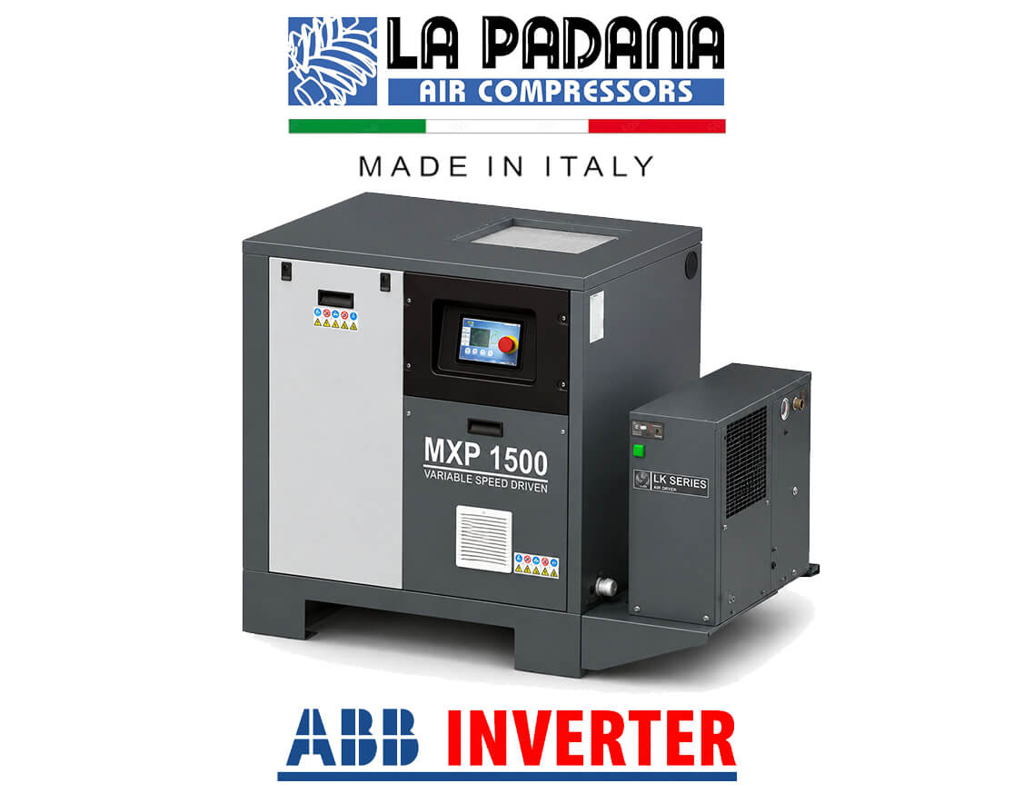 La Padana MX1000E ABB INV – 310-1200 lit/min – 6-13 bara