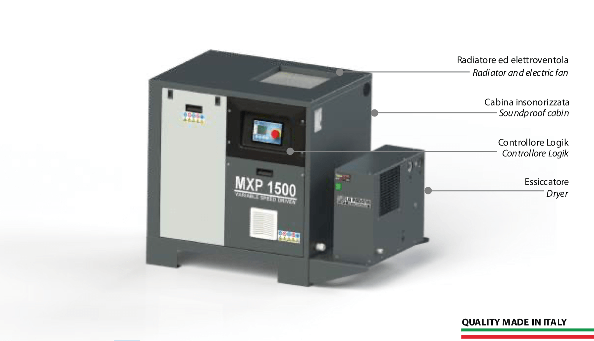La Padana MX1000E – 1000 lit/min – 10 bara - Slika 3