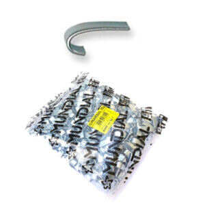 Mundial 0435.901 - spajalice 15x5x0.80mm 1kg nehrđajuči čelik