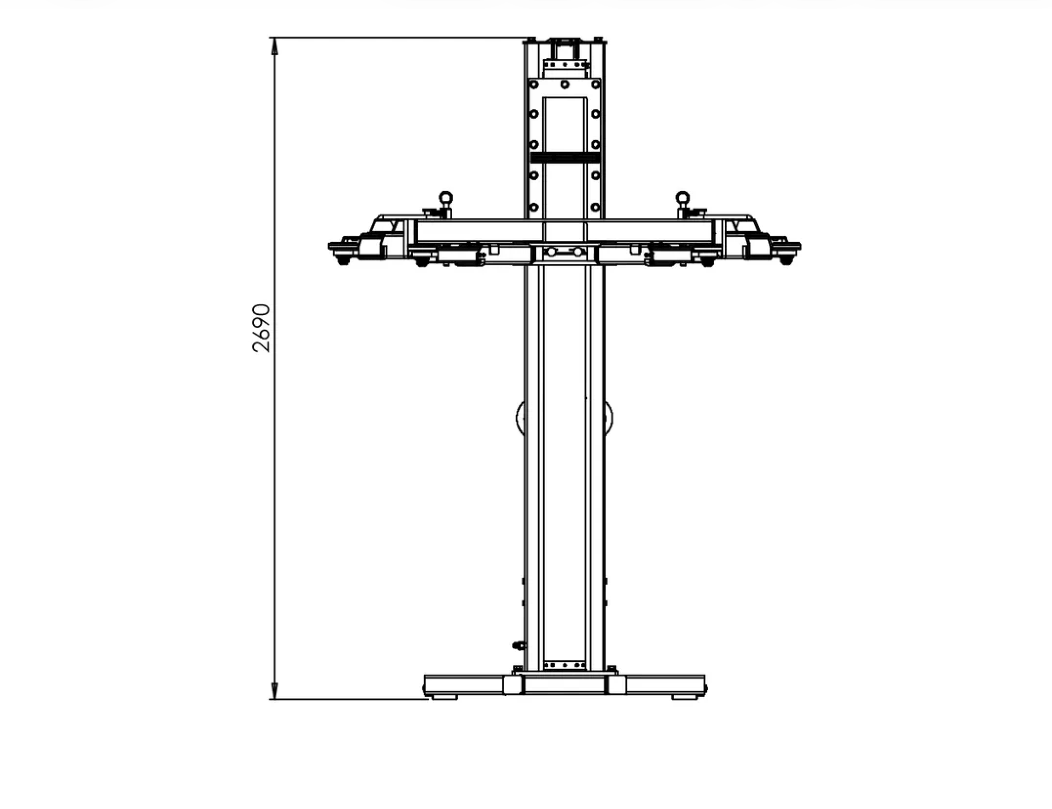 Lincos STD-3728 220V - 2800kg - Slika 9