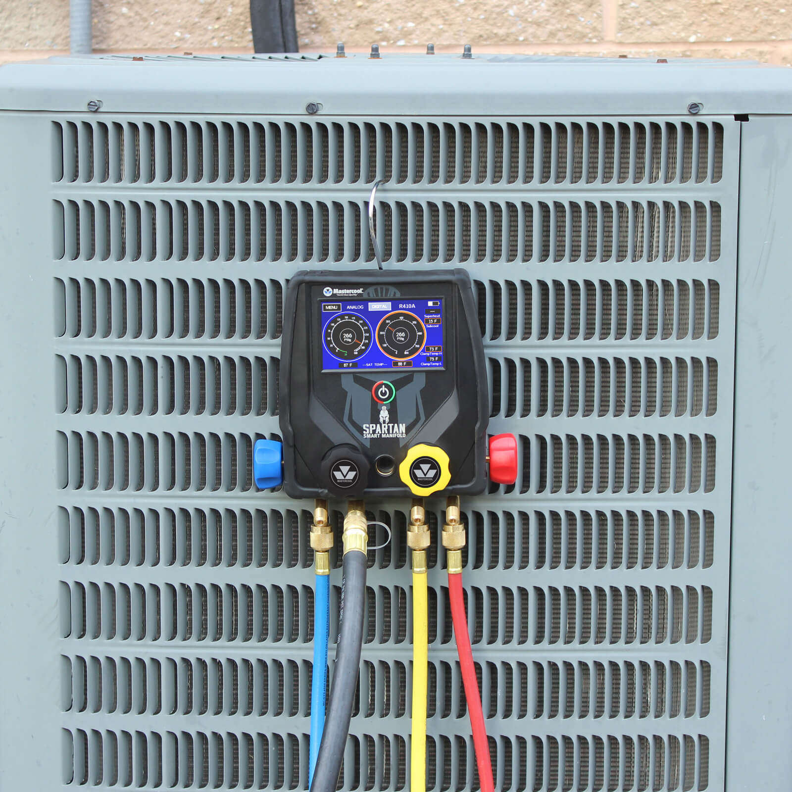Mastercool Spartan 99946-BT-2 – 4 smjerni ( uređaj + temp.kliješta + crijeva 150cm) - Slika 3