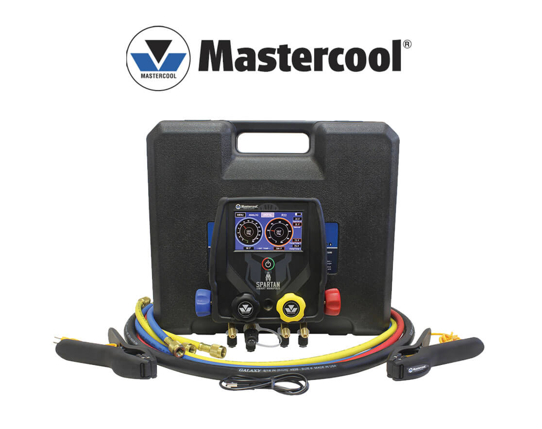Mastercool Spartan 99946-BT-2 – 4 smjerni ( uređaj + temp.kliješta + crijeva 150cm)