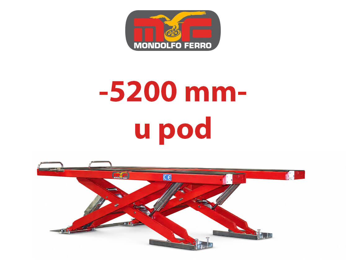 Mondolfo Ferro Titan X575C-CT-I – 5500 kg, za geomtriju kotača – u pod