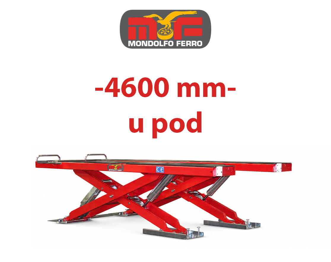 Mondolfo Ferro Titan X575C-CT-I - 5500 kg, za geomtriju kotača - u pod